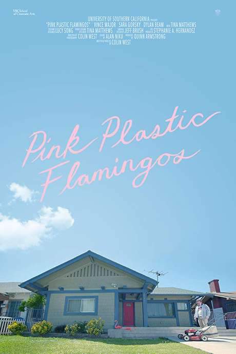 Pink Plastic Flamingos